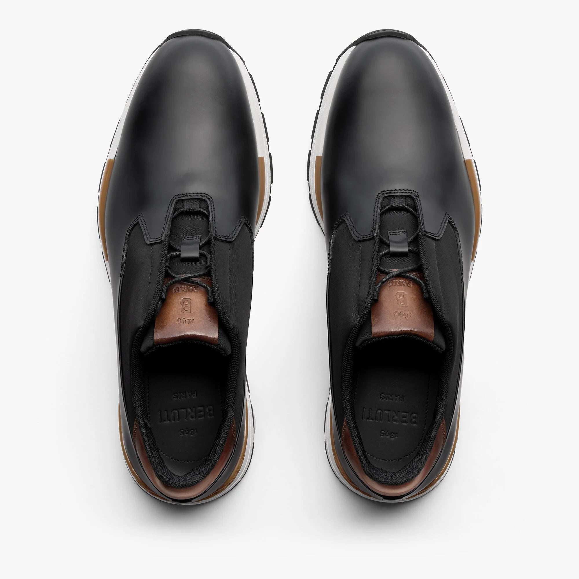 Espadrilles Berluti - Fast Track En Cuir De Veau Glacé - Noir