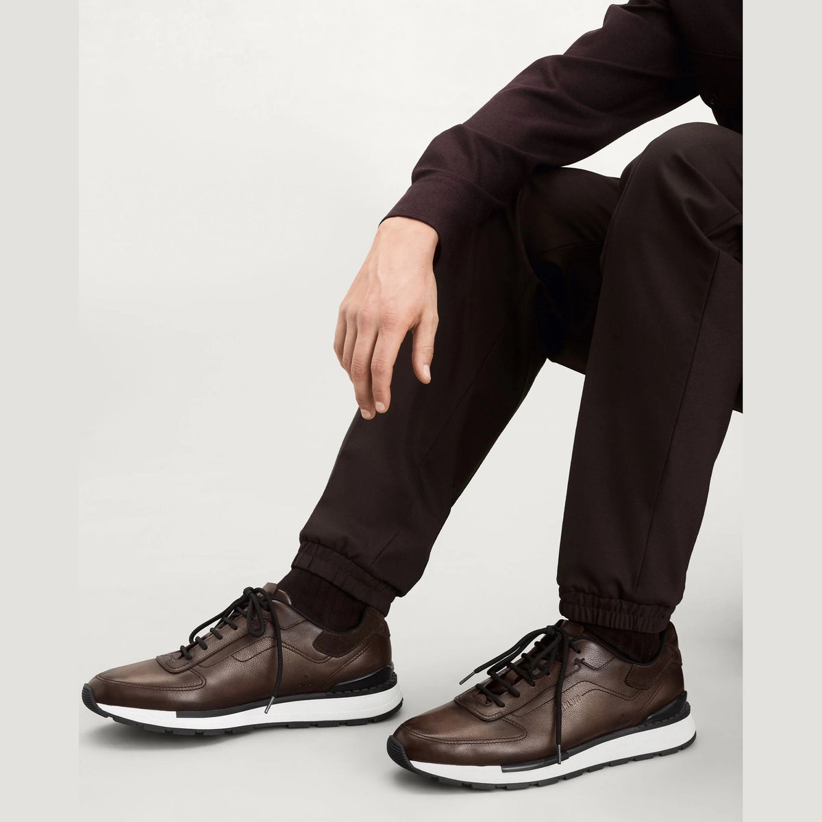 Espadrilles Berluti - Fast Track - Marron