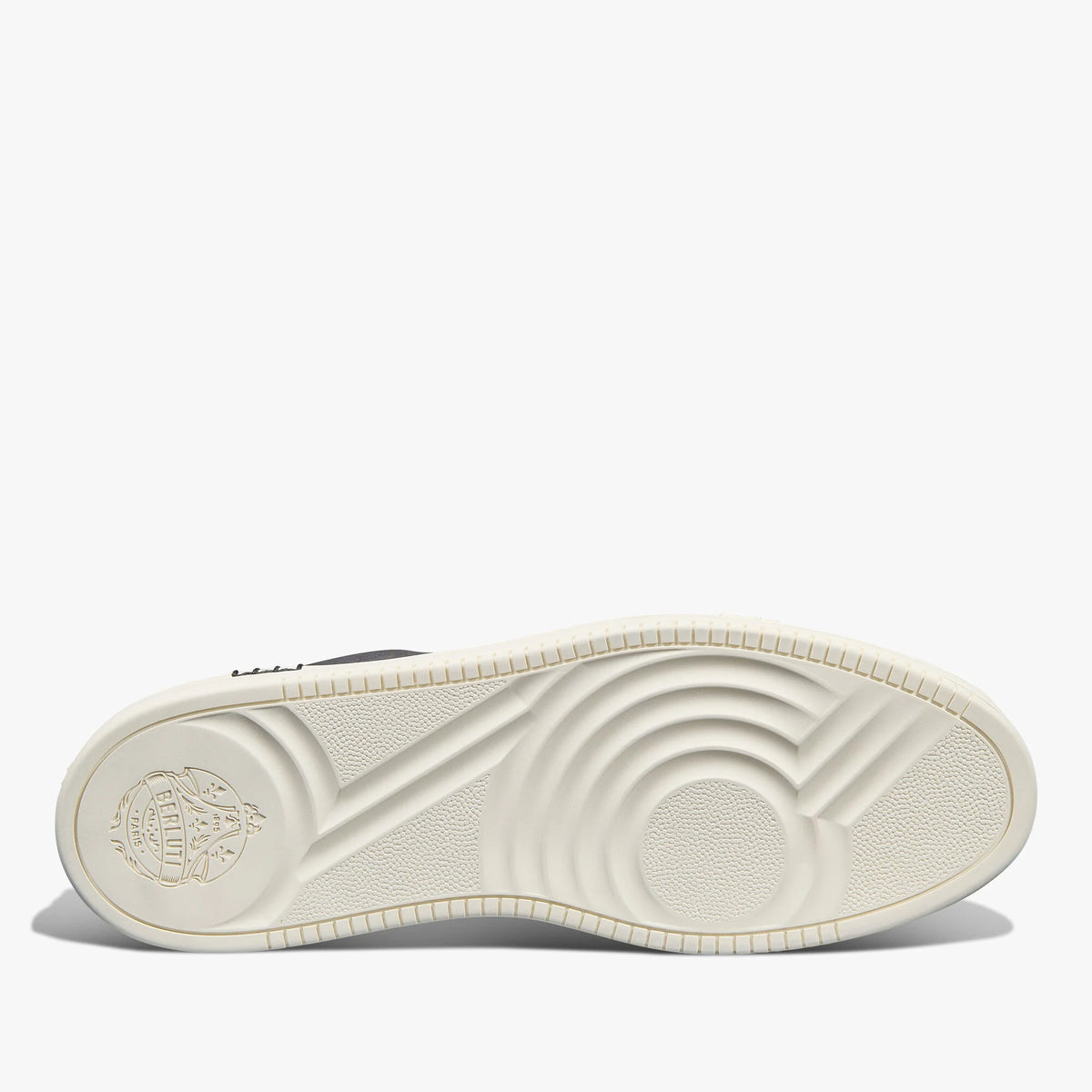 Espadrilles Berluti - Playtime Slip On - Cuir Scritto - Gris