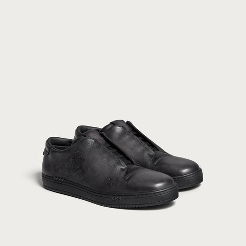 Espadrilles Berluti - Playtime Slip On - Noir Scritto