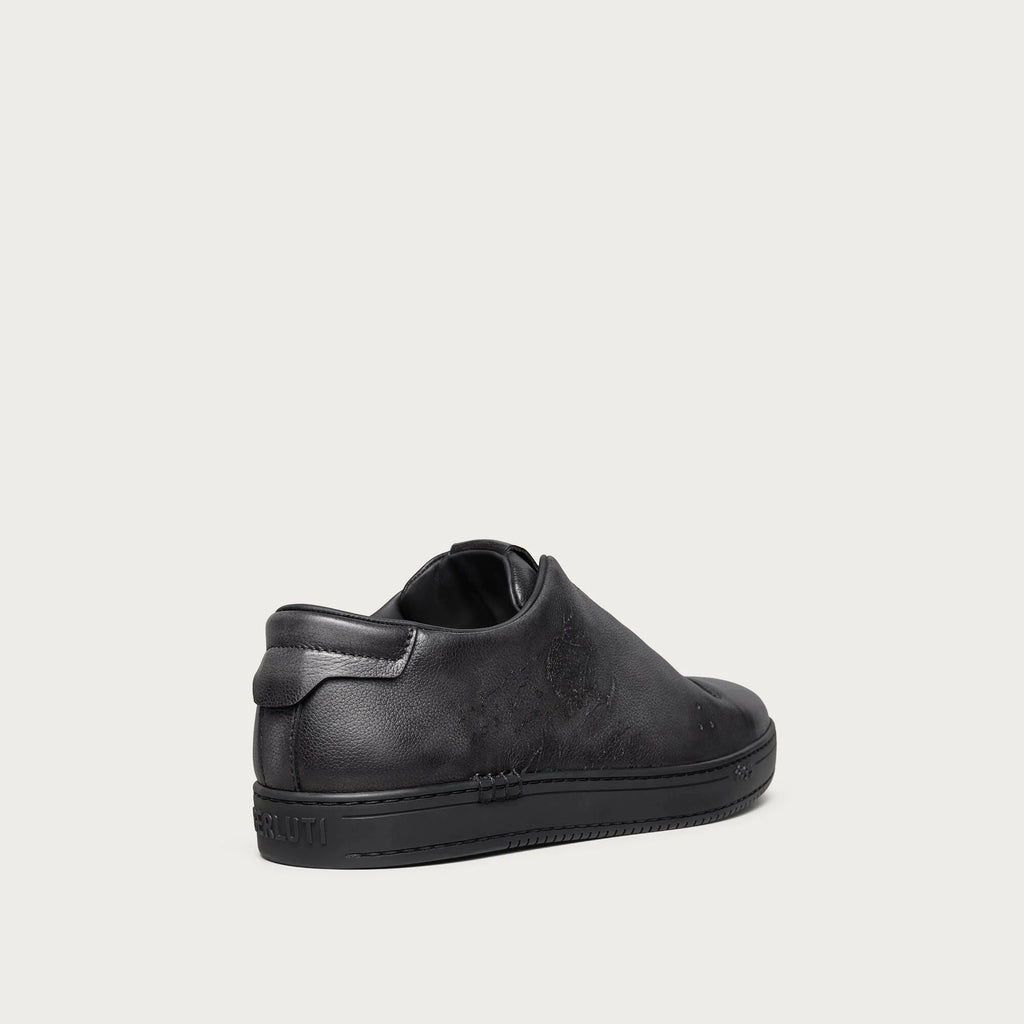 Espadrilles Berluti - Playtime Slip On - Noir Scritto
