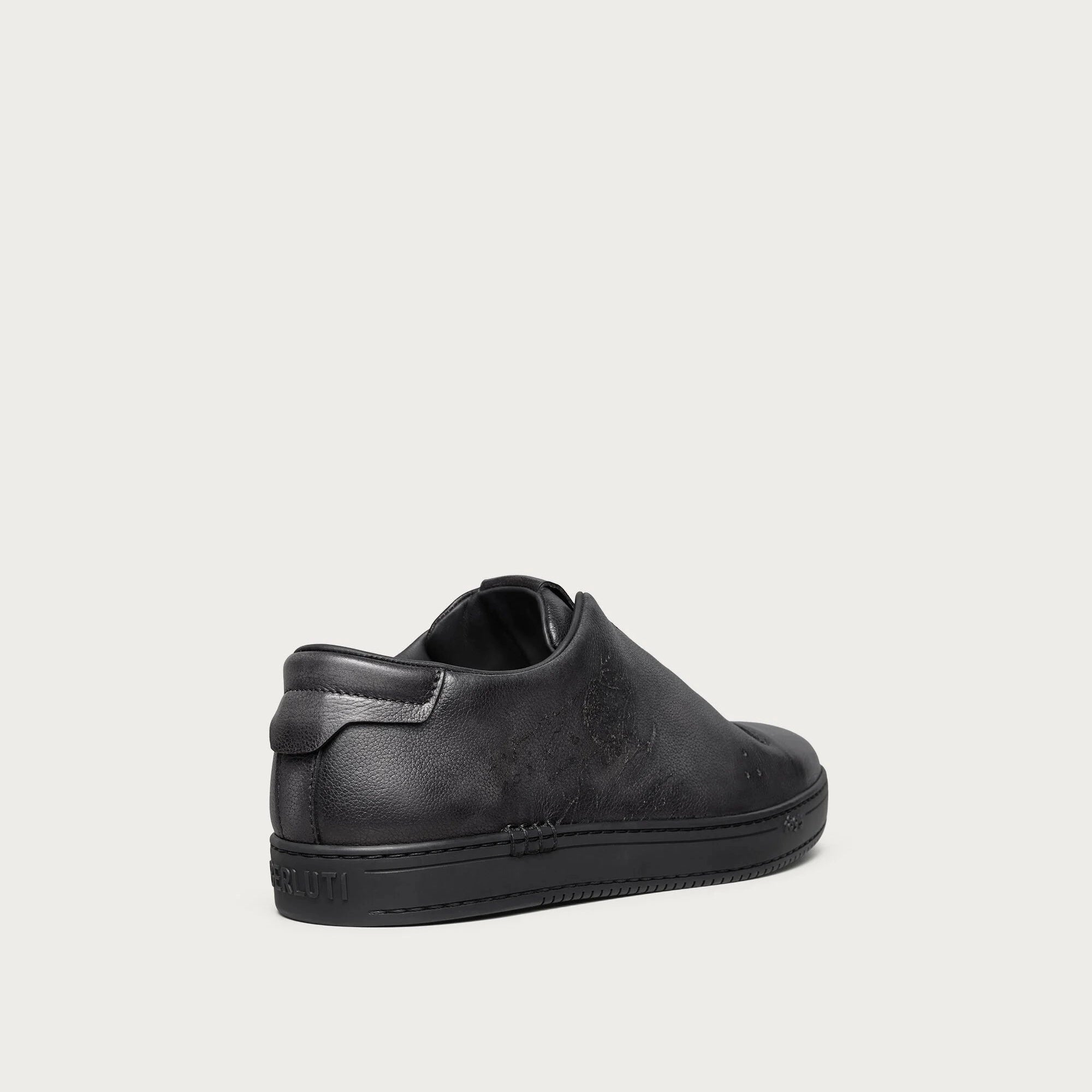 Espadrilles Berluti - Playtime Slip On - Noir Scritto