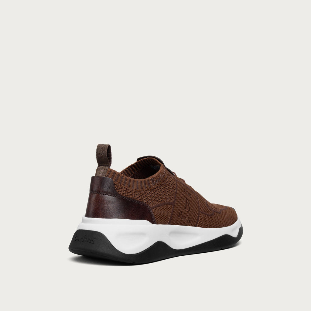 Espadrilles Berluti - Shadow - Maille et Cuir - Toffee