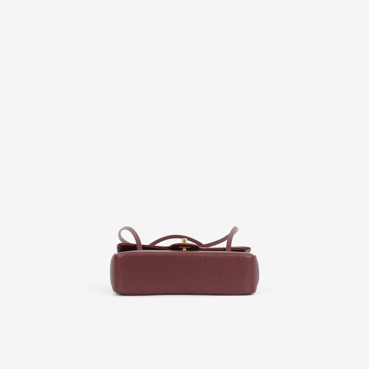Sac Chanel - Shiny Caviar Preppy Coco - Mini - Bordeaux