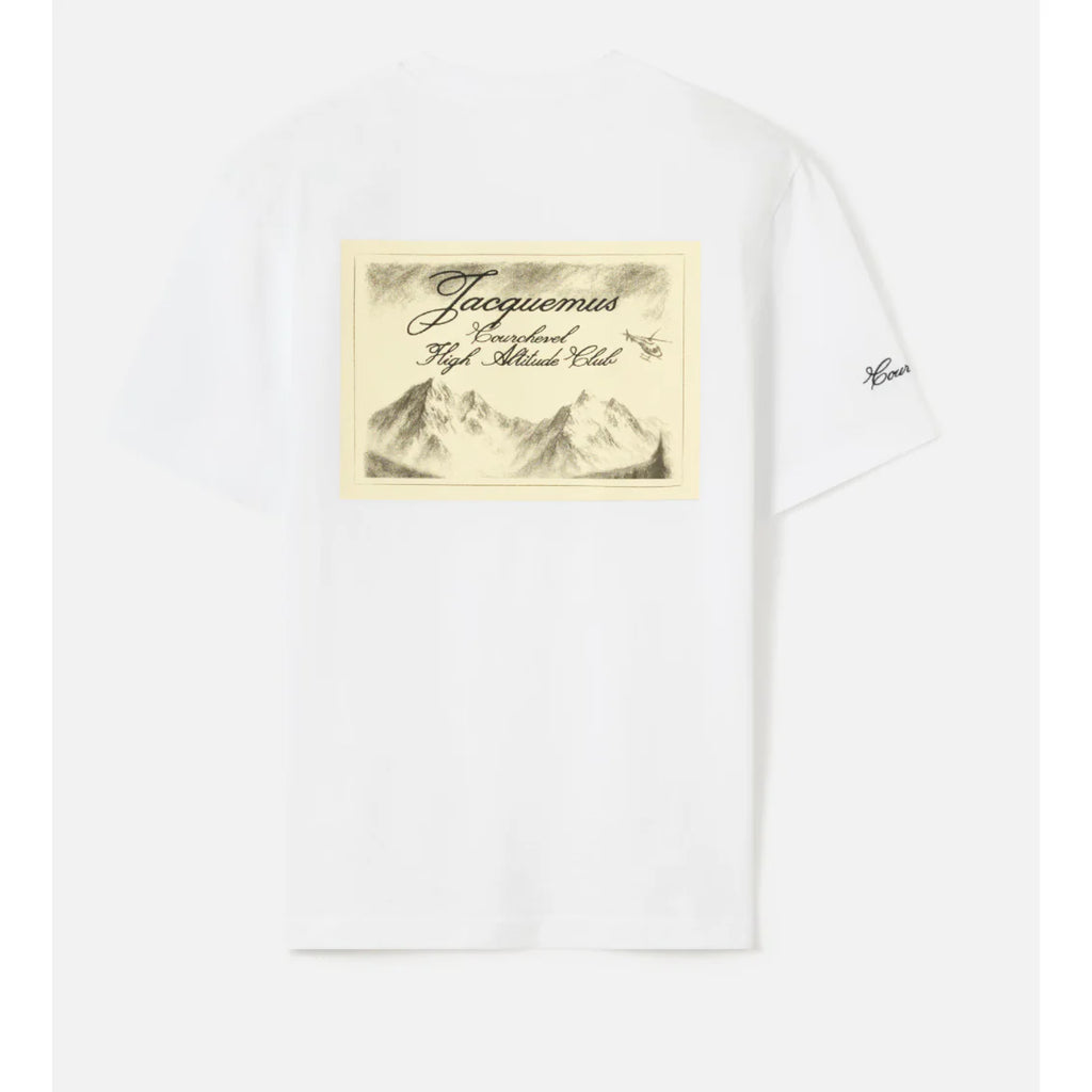 T-Shirt Jacquemus - The Courchevel - Blanc