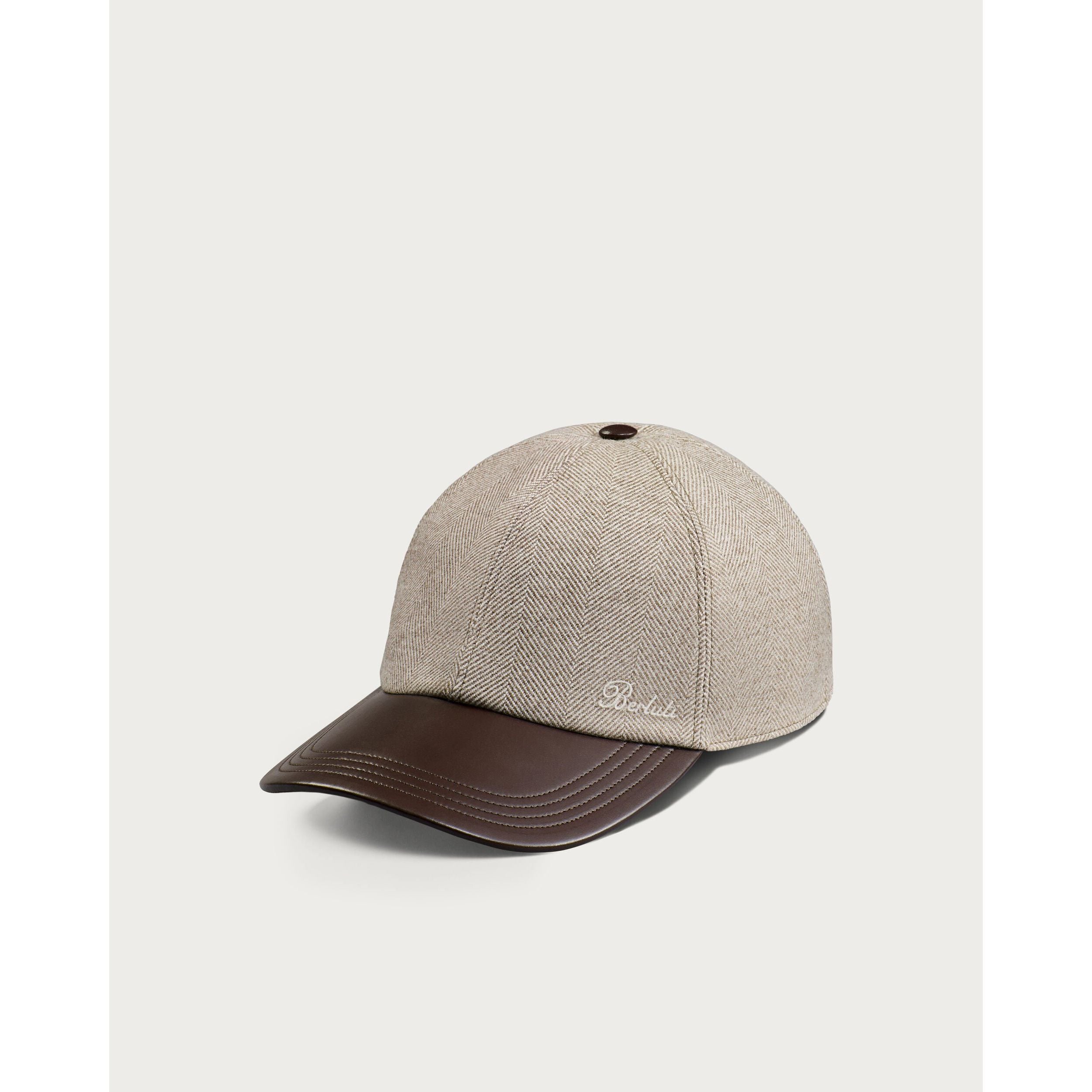 Casquette Berluti - À visière en cuir
