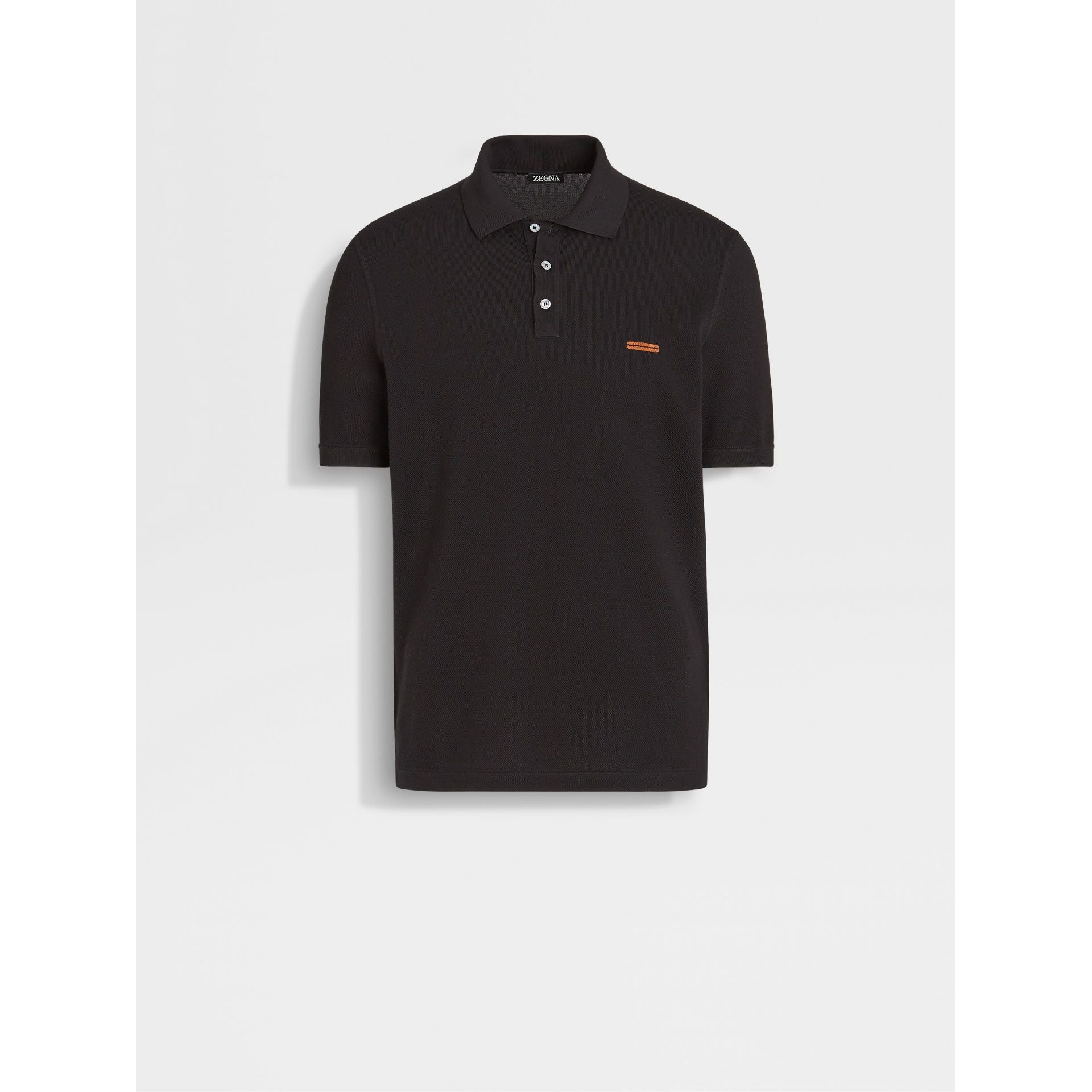 Polo Zegna - Coton - Noir