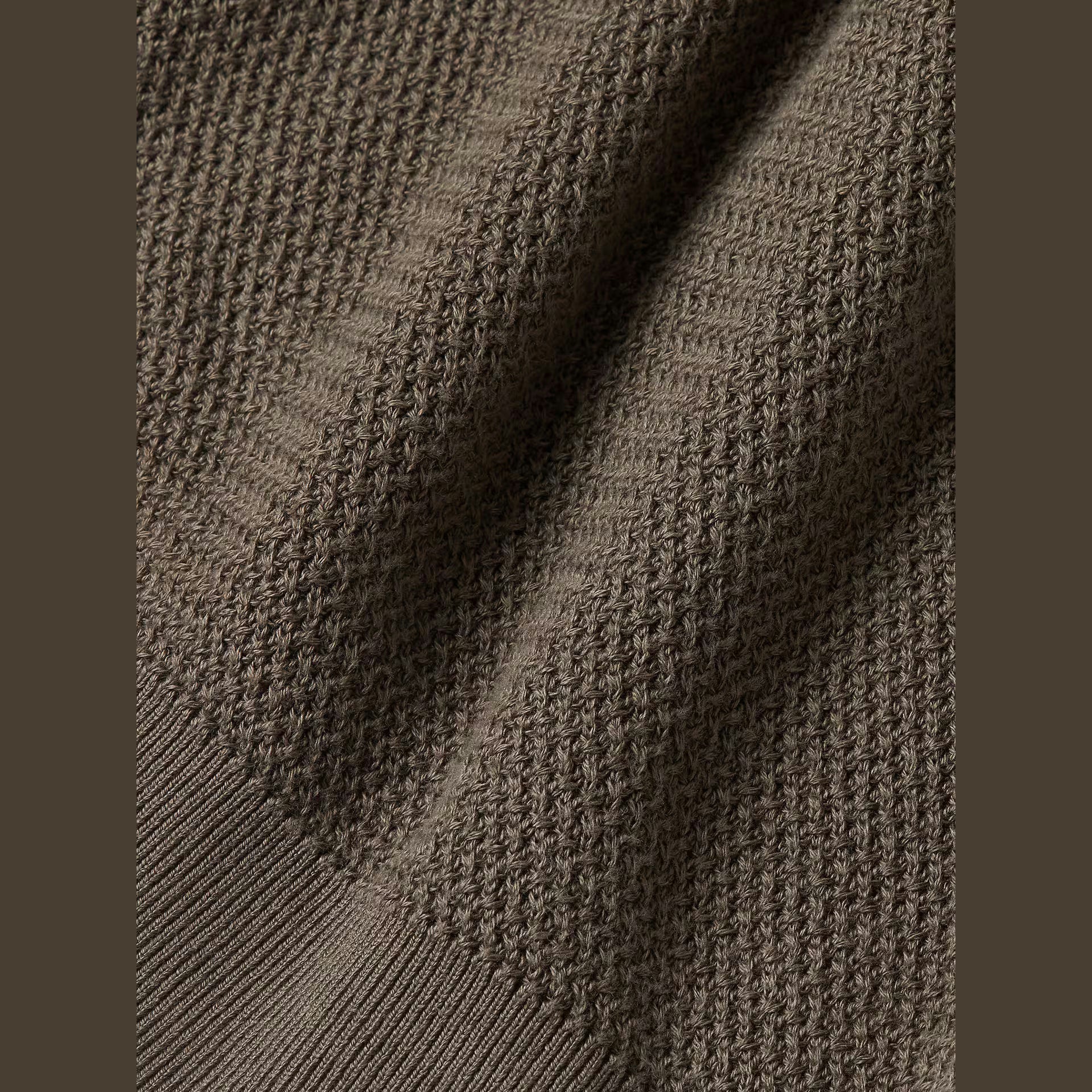 Polo Zegna - Coton - Taupe Foncé