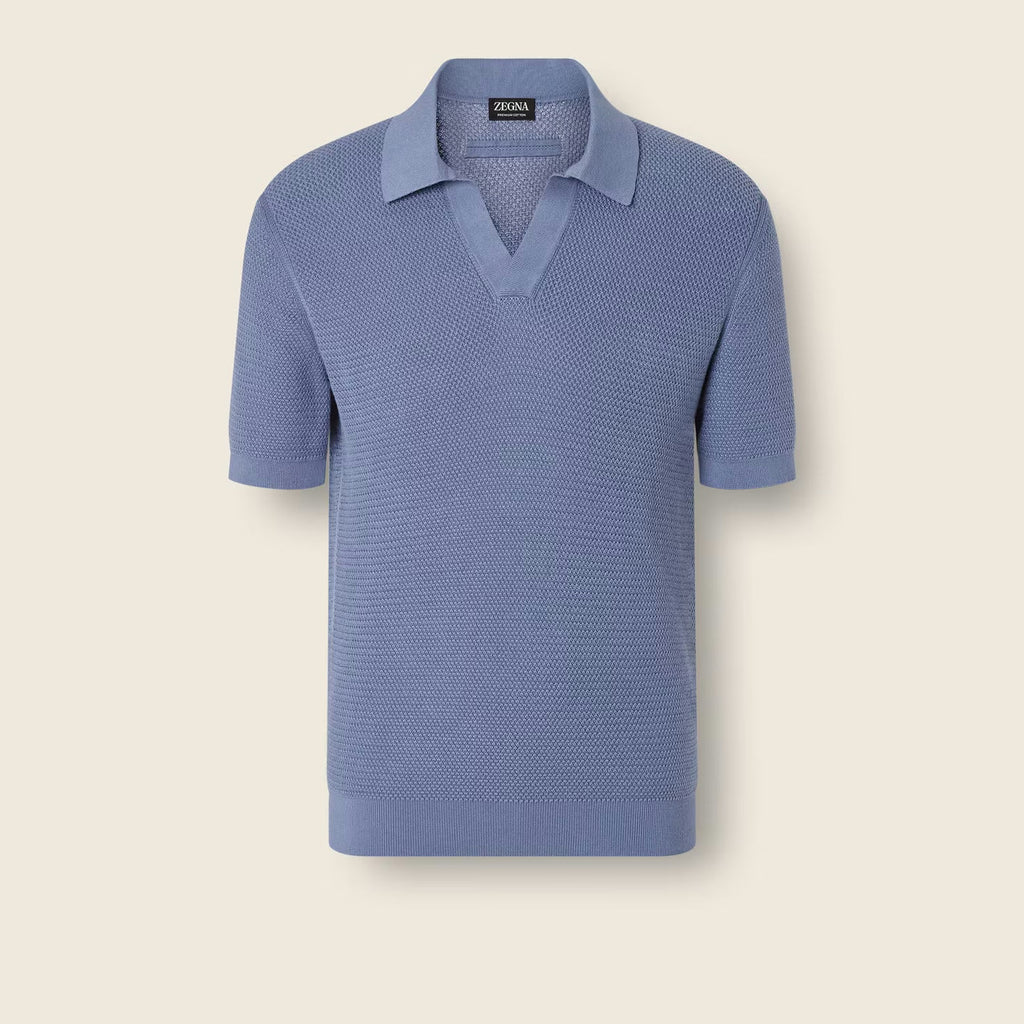 Polo Zegna - Coton - Lilas