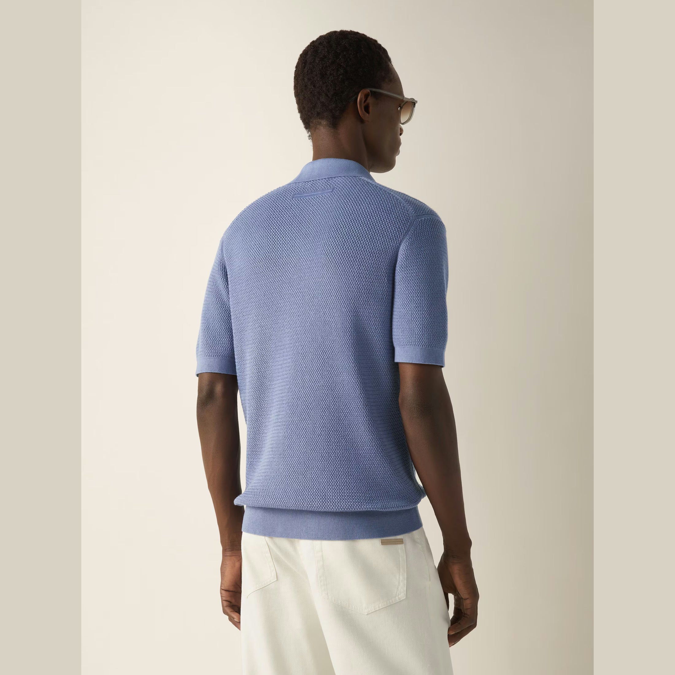 Polo Zegna - Coton - Lilas