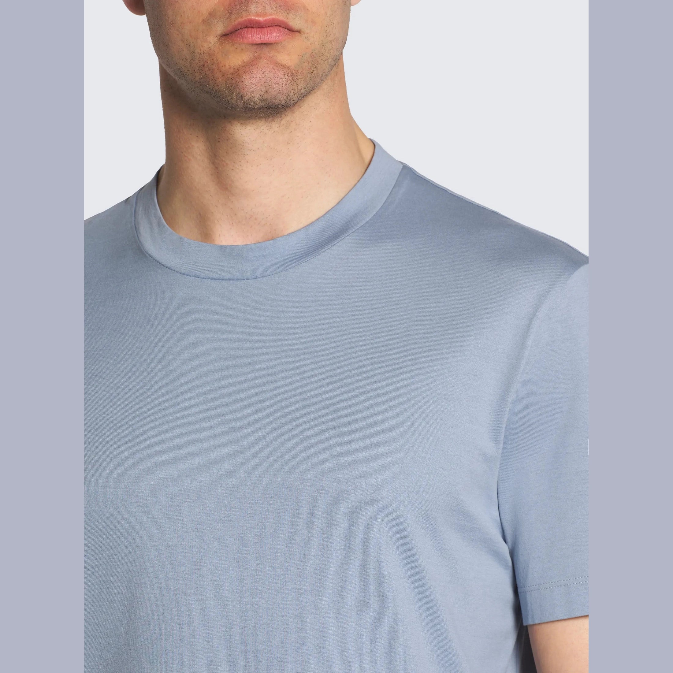 T-Shirt Brioni - gazé bleu clair