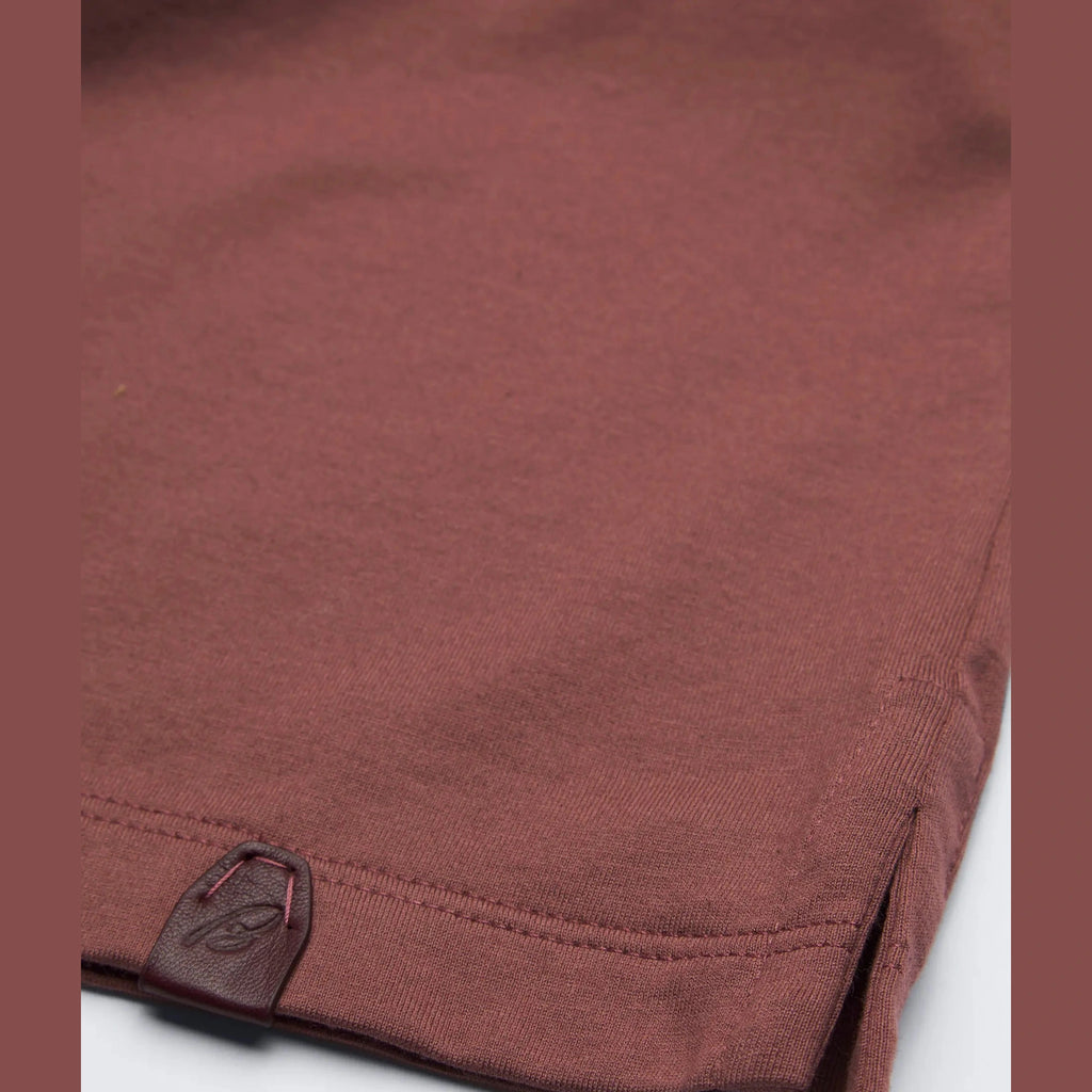 T-Shirt Brioni - gazé bordeaux