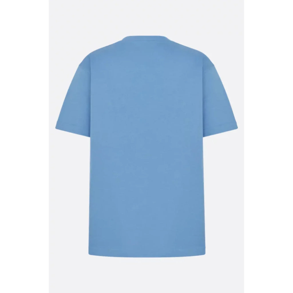 T-Shirt Christian Dior - CD Icon - Coupe Regular - Bleu