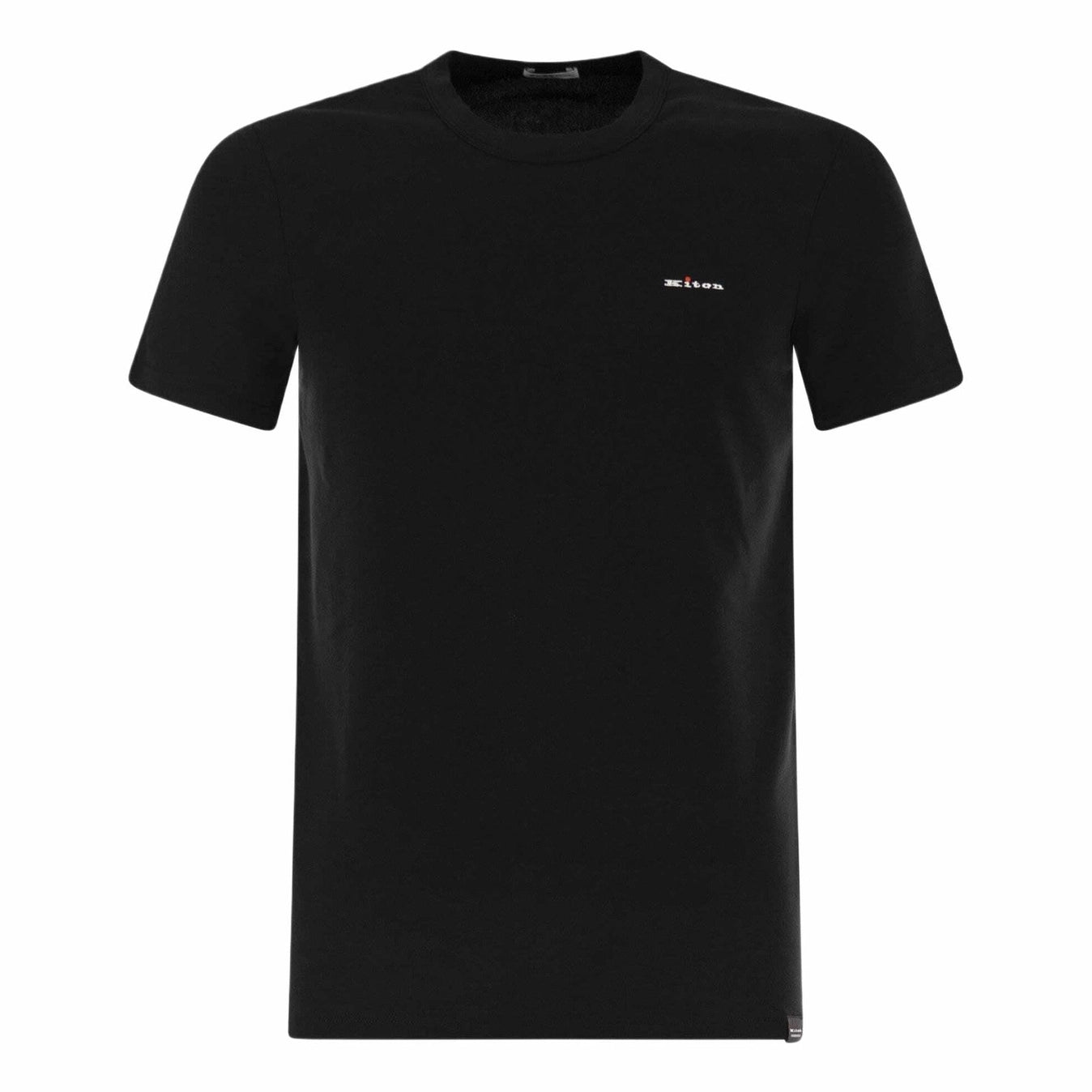 T-Shirt Kiton - Coton - Noir