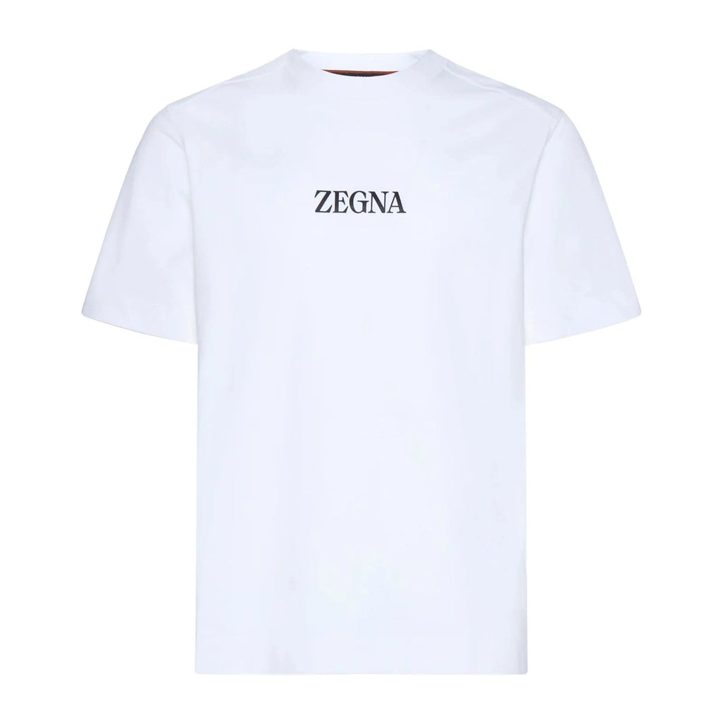 T-Shirt Zegna - Coton - Blanc