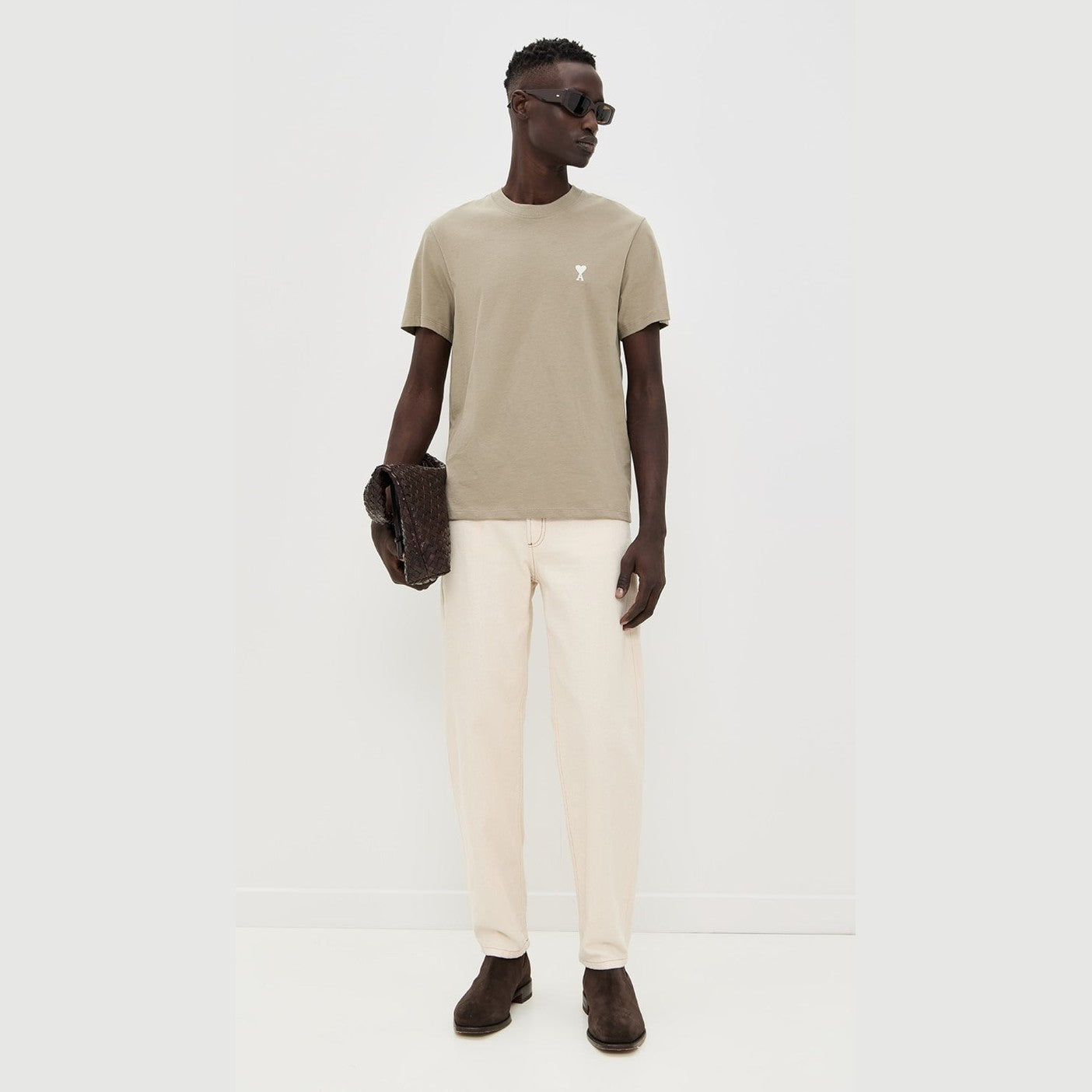 T-Shirt Ami De Coeur - Coton - Beige