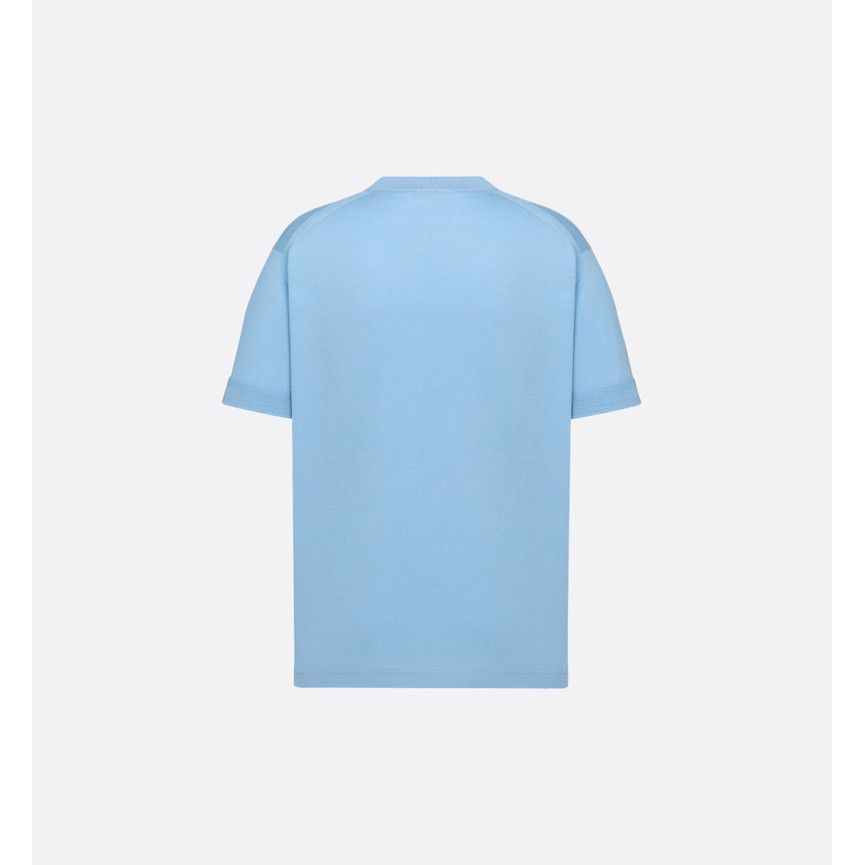 T-Shirt Christian Dior - Couture - Coupe Regular - Bleu