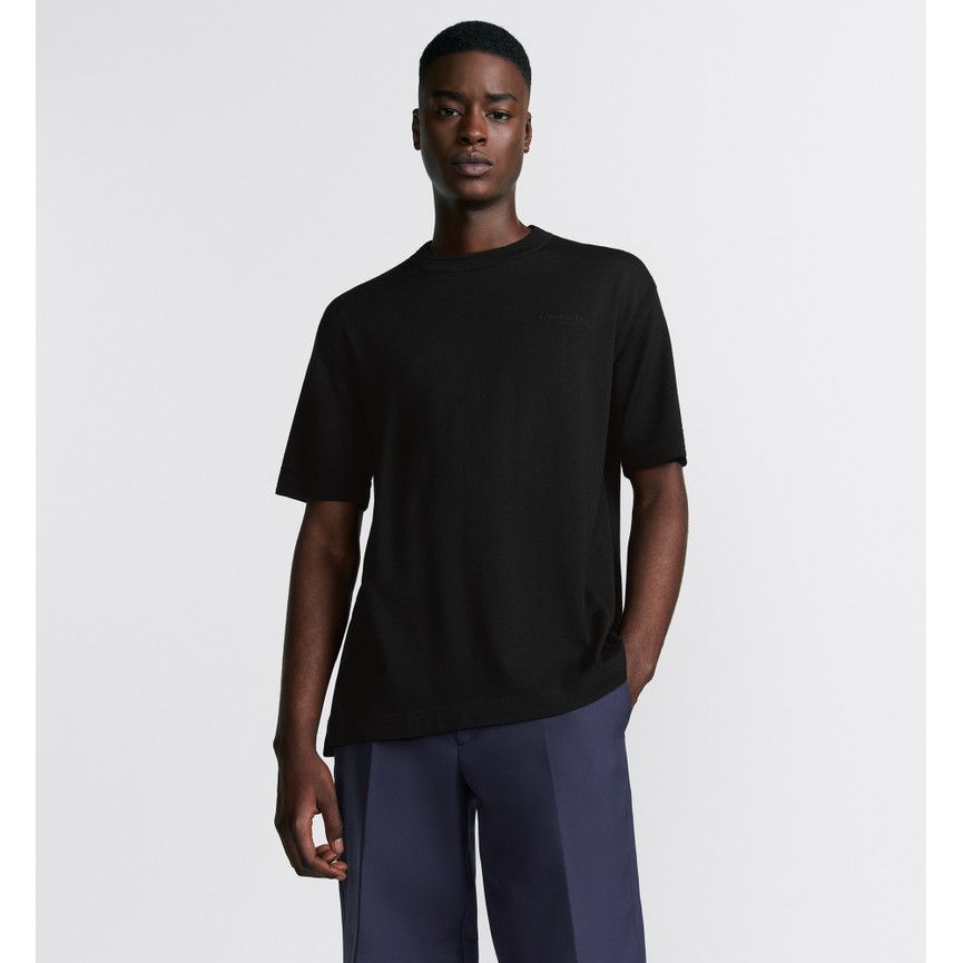 T-Shirt Christian Dior - Couture - Coupe Regular - Noir