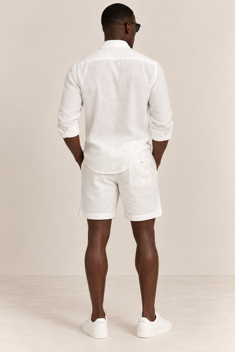 Ensemble Dolce and Gabbana - Lin - Blanc