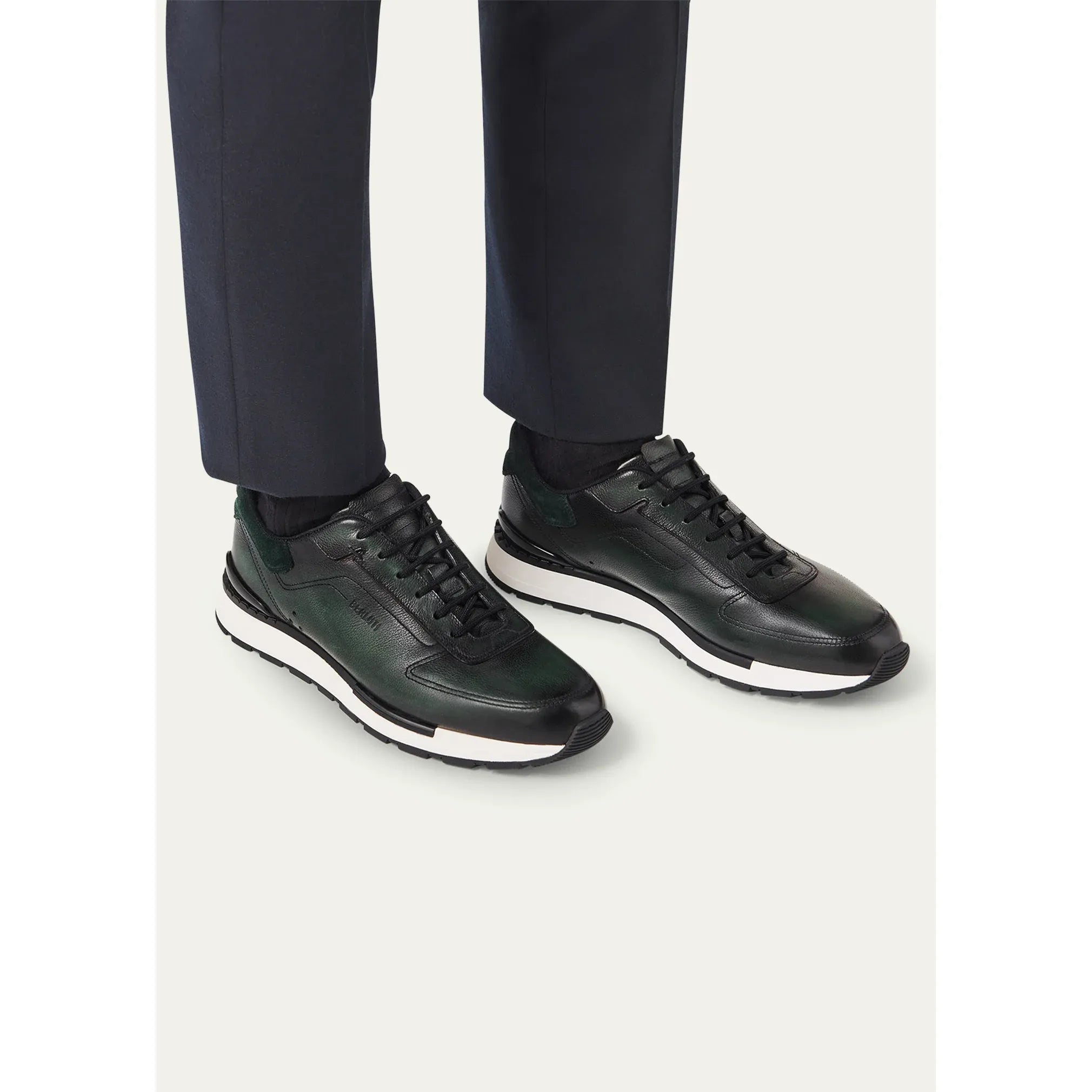 Espadrilles Berluti - Fast Track en Cuir de Veau - Vert