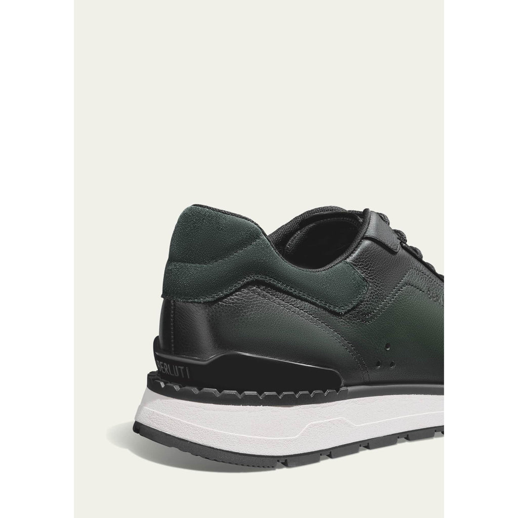 Espadrilles Berluti - Fast Track en Cuir de Veau - Vert