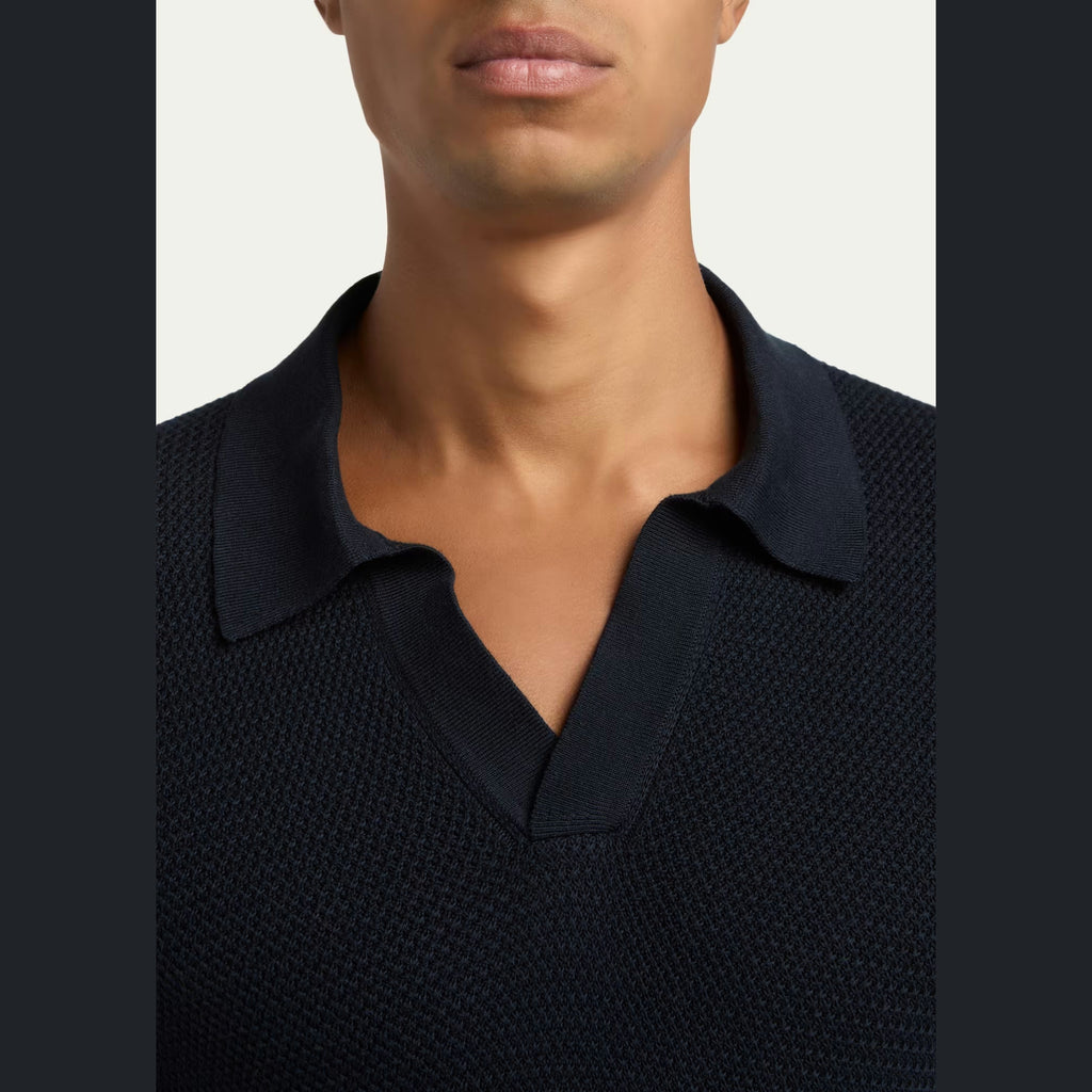 Polo Zegna - Coton - Bleu Marine