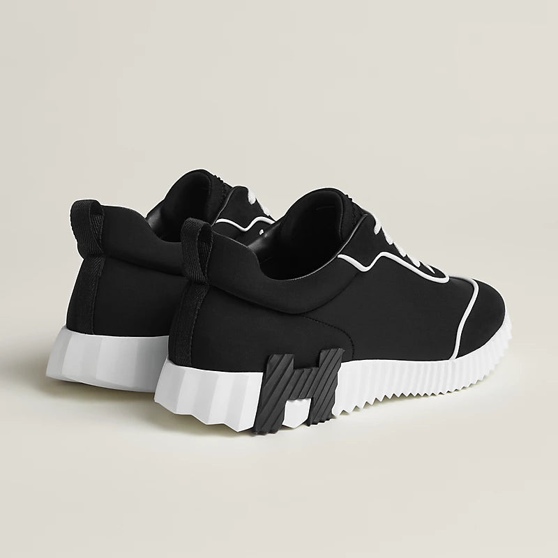 Espadrilles Hermes - Bouncing - Noir Foncé/Blanc