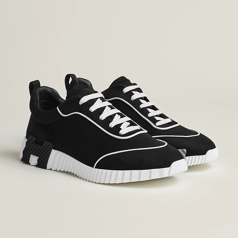 Espadrilles Hermes - Bouncing - Noir Foncé/Blanc
