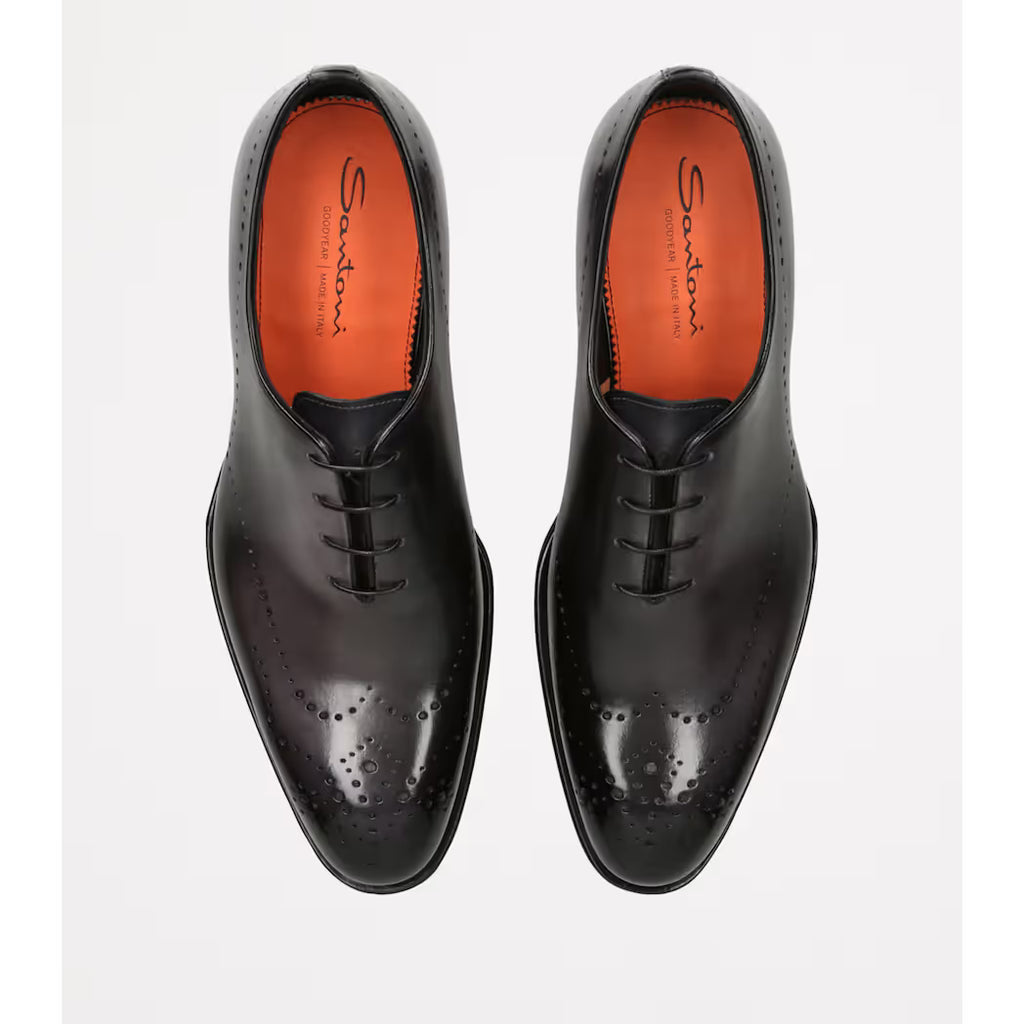 Richelieu Santoni - Wholecut Carter - Noir