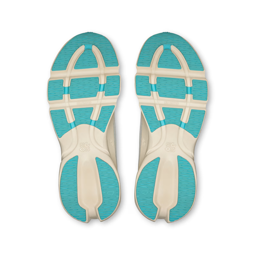 On Running Cloudsolo - LOEWE - Beige / Turquoise