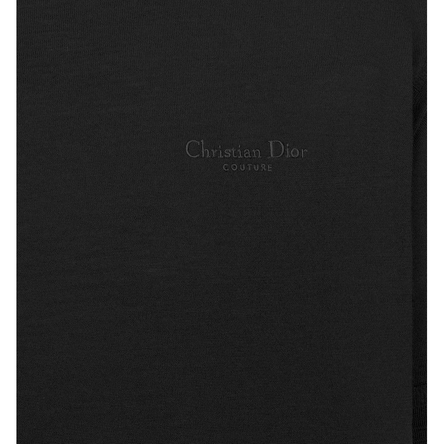 T-Shirt Christian Dior - Couture - Coupe Regular - Noir