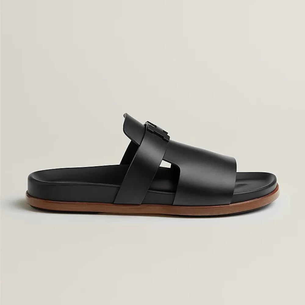 Sandales Hermes - Jaurès - Noir