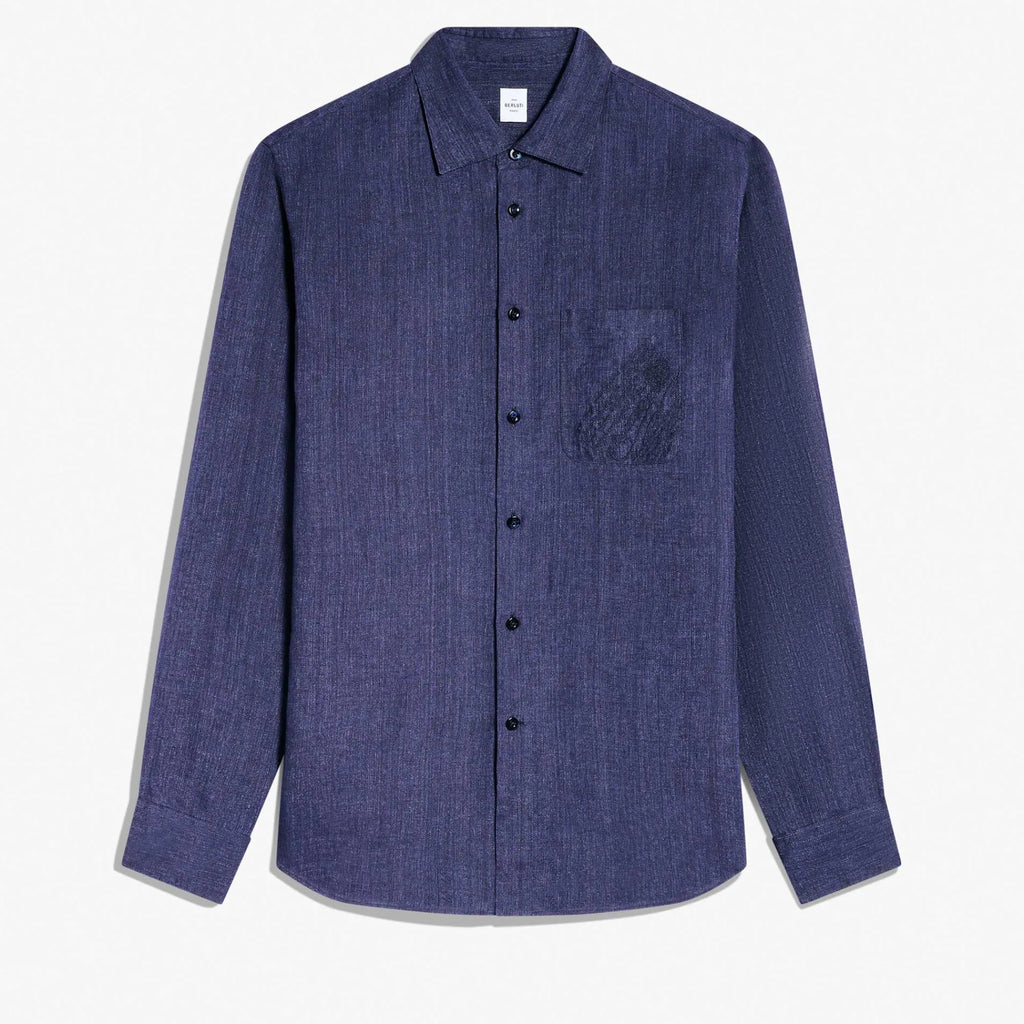 Chemise Berluti - Lin - Violet