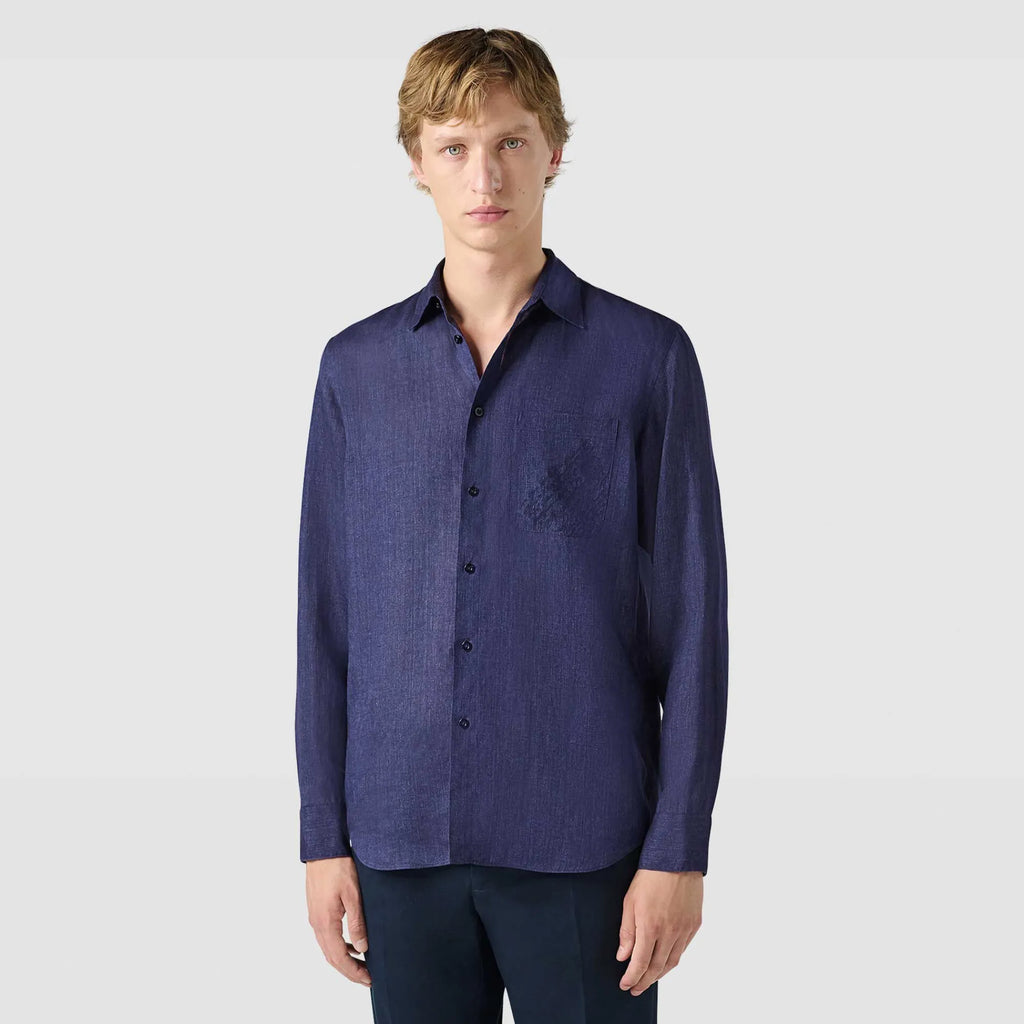 Chemise Berluti - Lin - Violet
