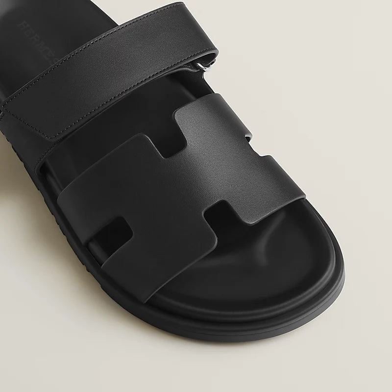 Sandales Hermes - Chypre - Noir