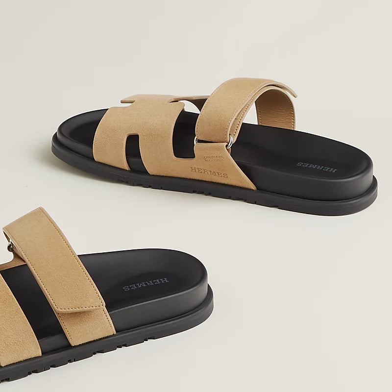 Sandales Hermes - Chypre - Beige Albâtre