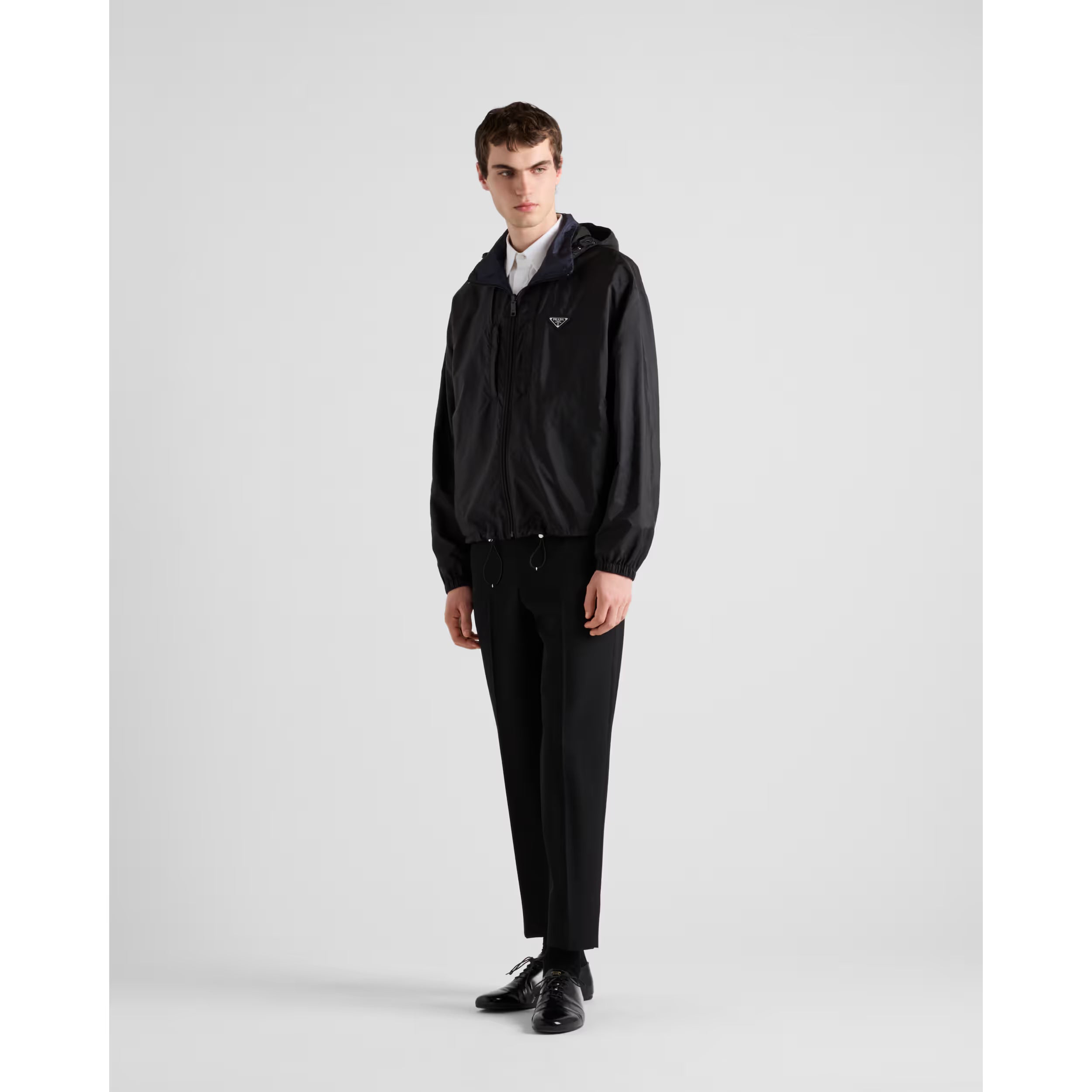 Jacket Prada - Re-Nylon - Noir/Bleu