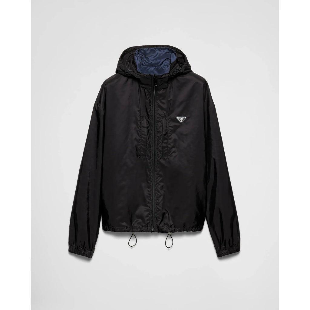 Jacket Prada - Re-Nylon - Noir/Bleu