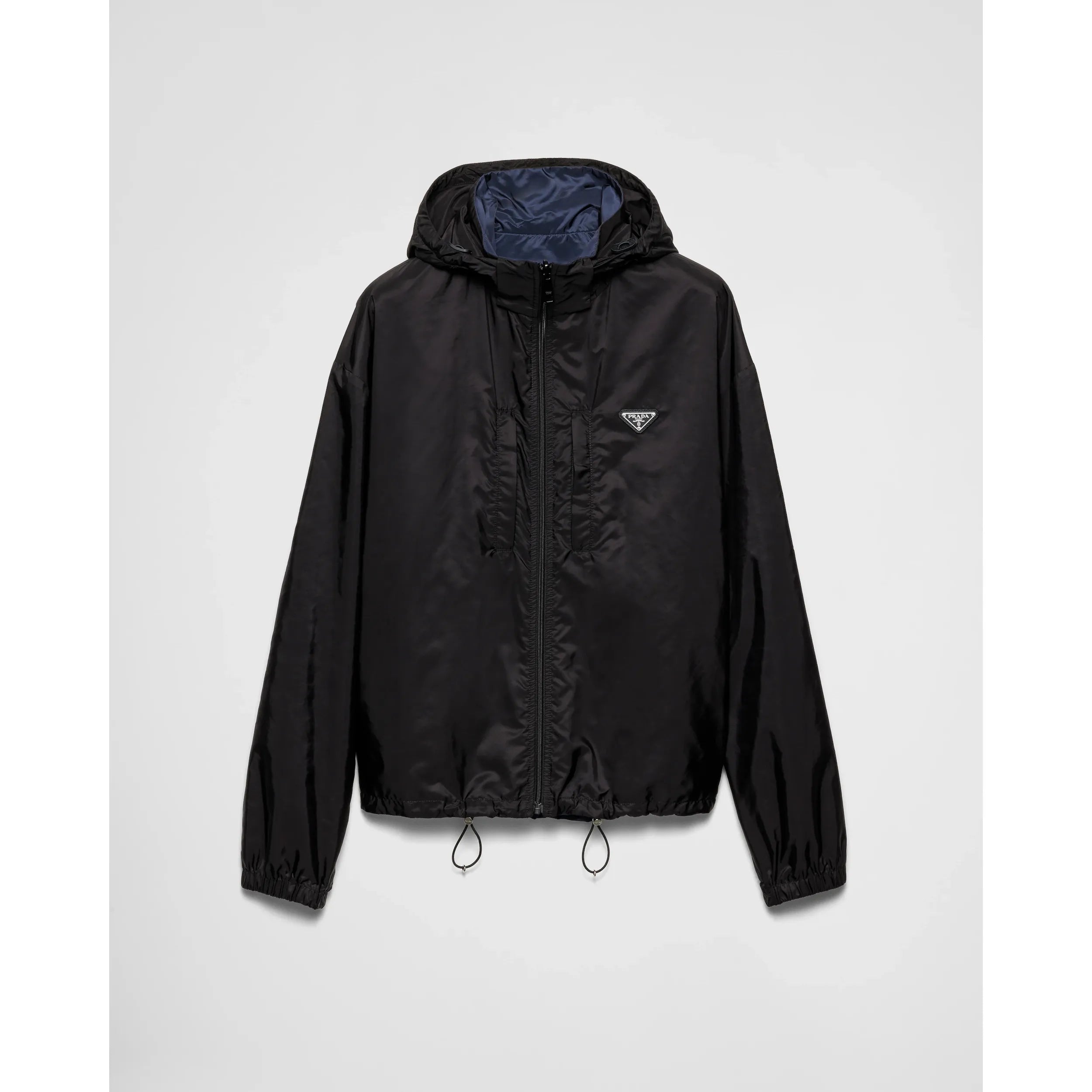Jacket Prada - Re-Nylon - Noir/Bleu