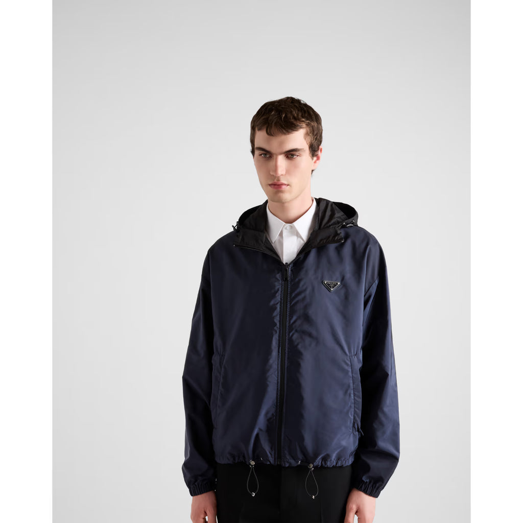 Jacket Prada - Re-Nylon - Noir/Bleu