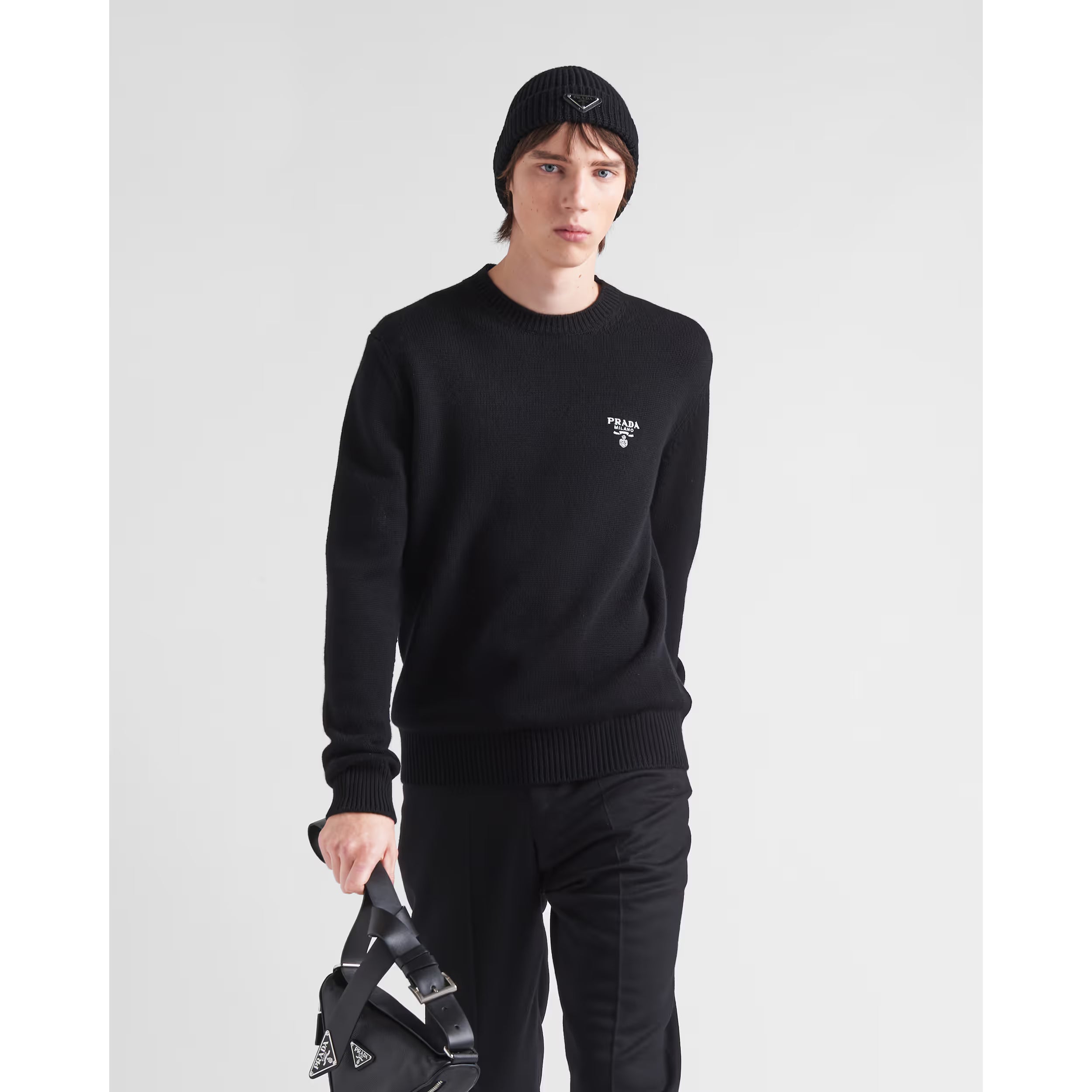 Pull Prada - Cachemir - Noir