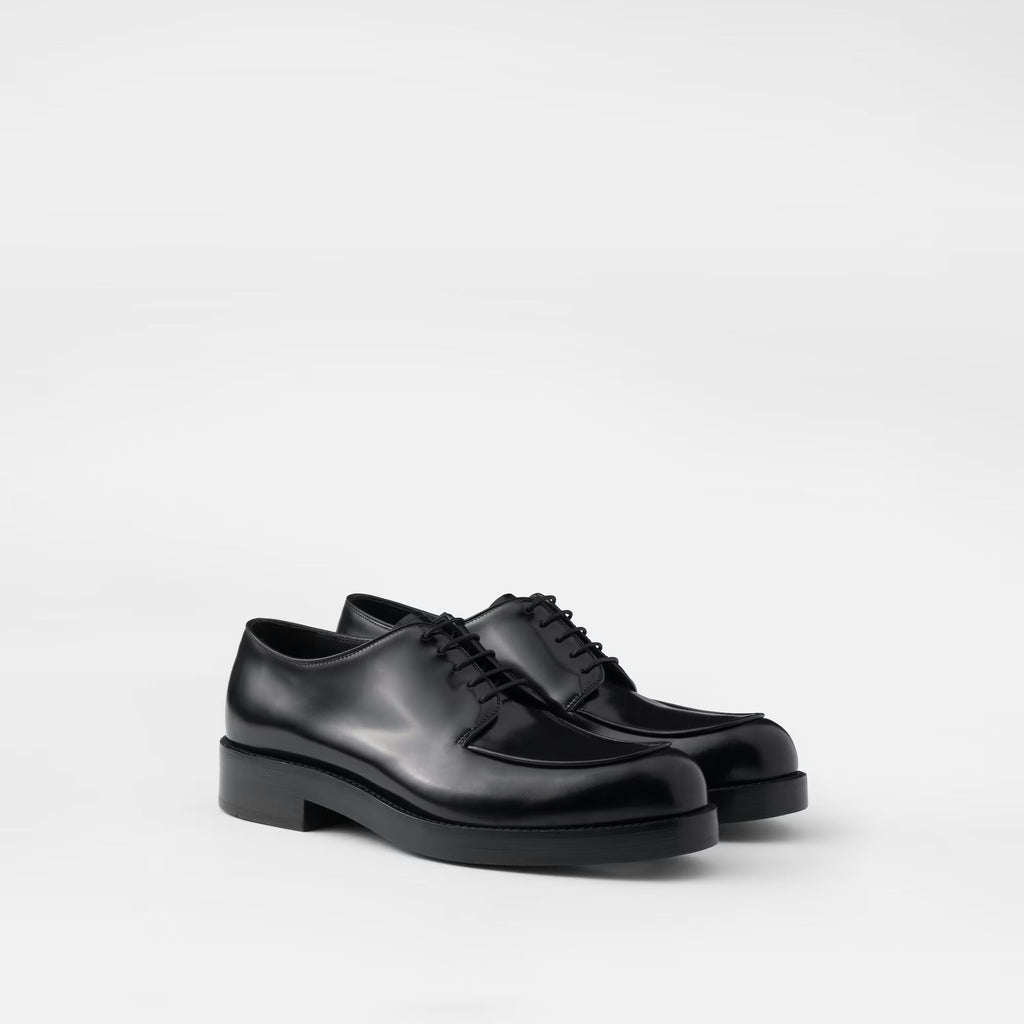 Derby Prada - Cuir Brossé