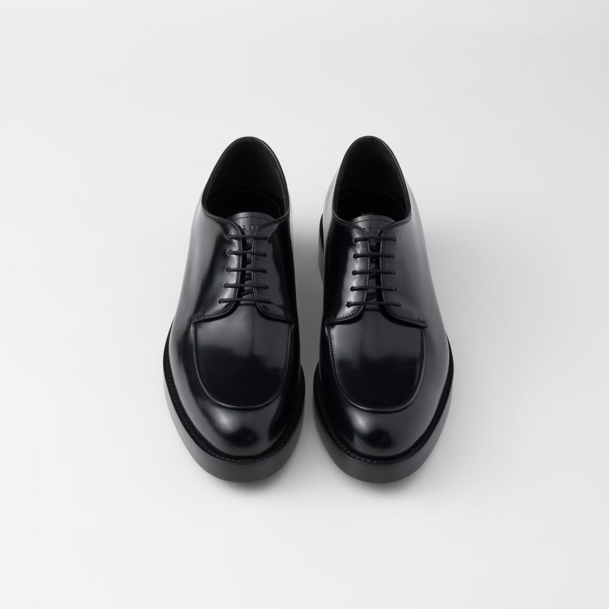 Derby Prada - Cuir Brossé
