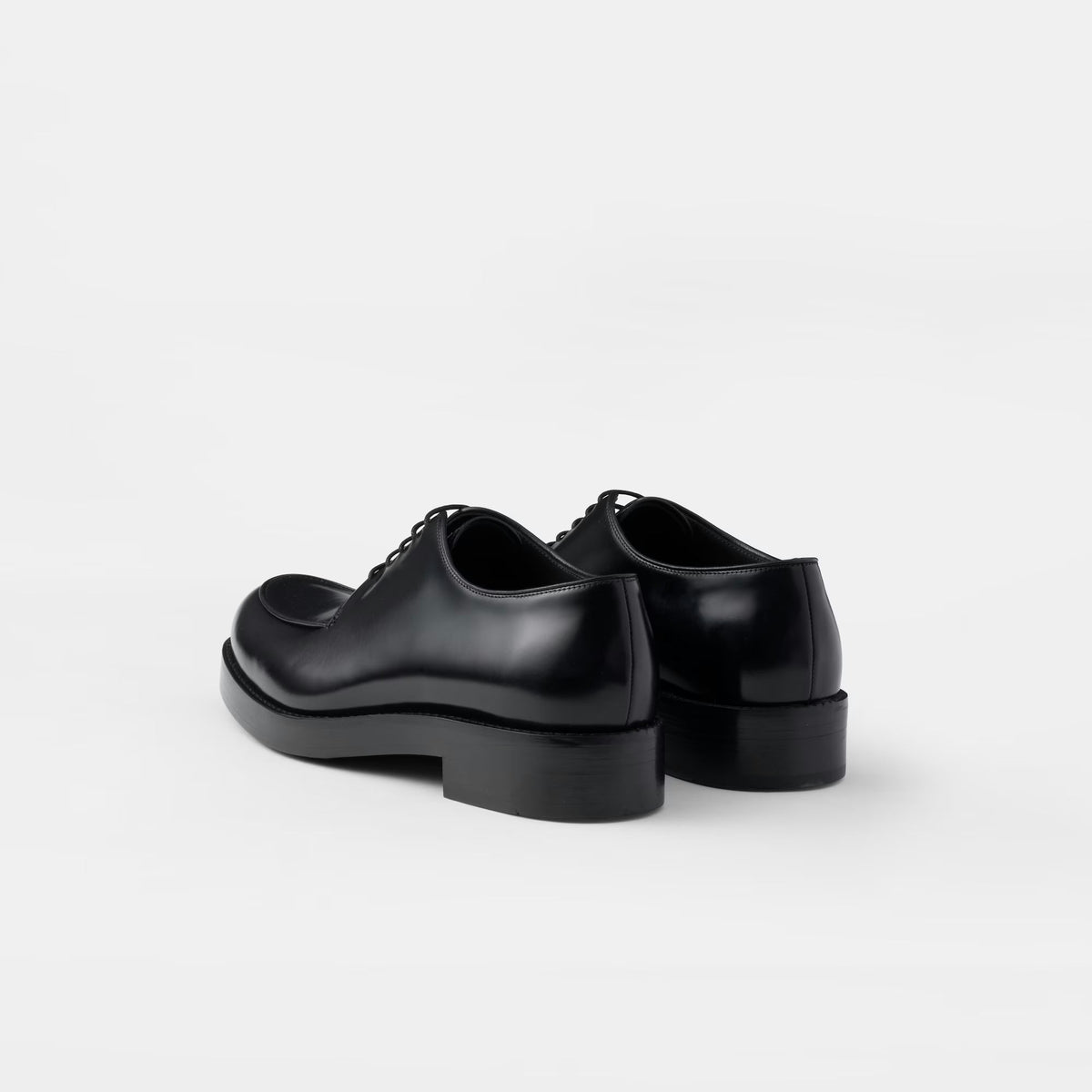 Derby Prada - Cuir Brossé