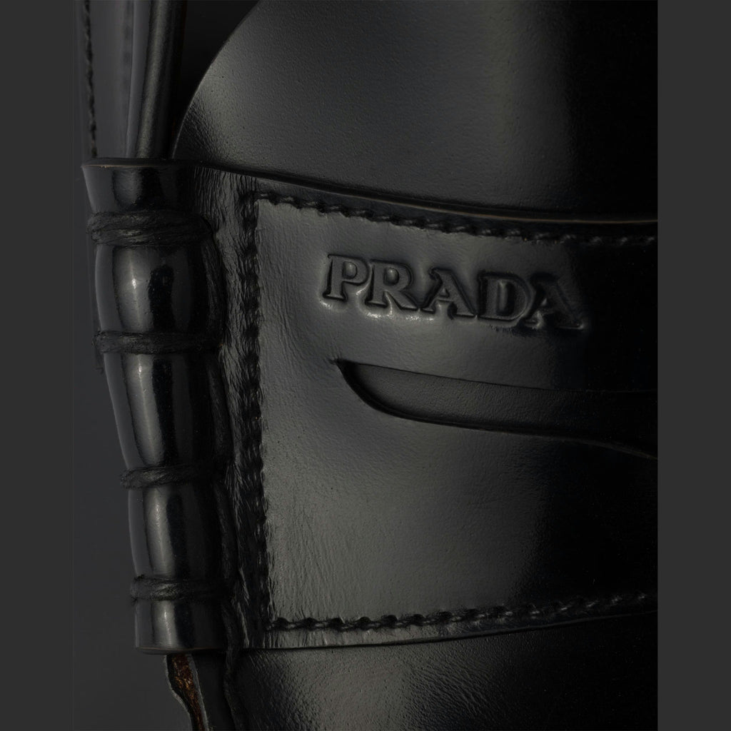 Mocassins Prada - Cuir Brossé