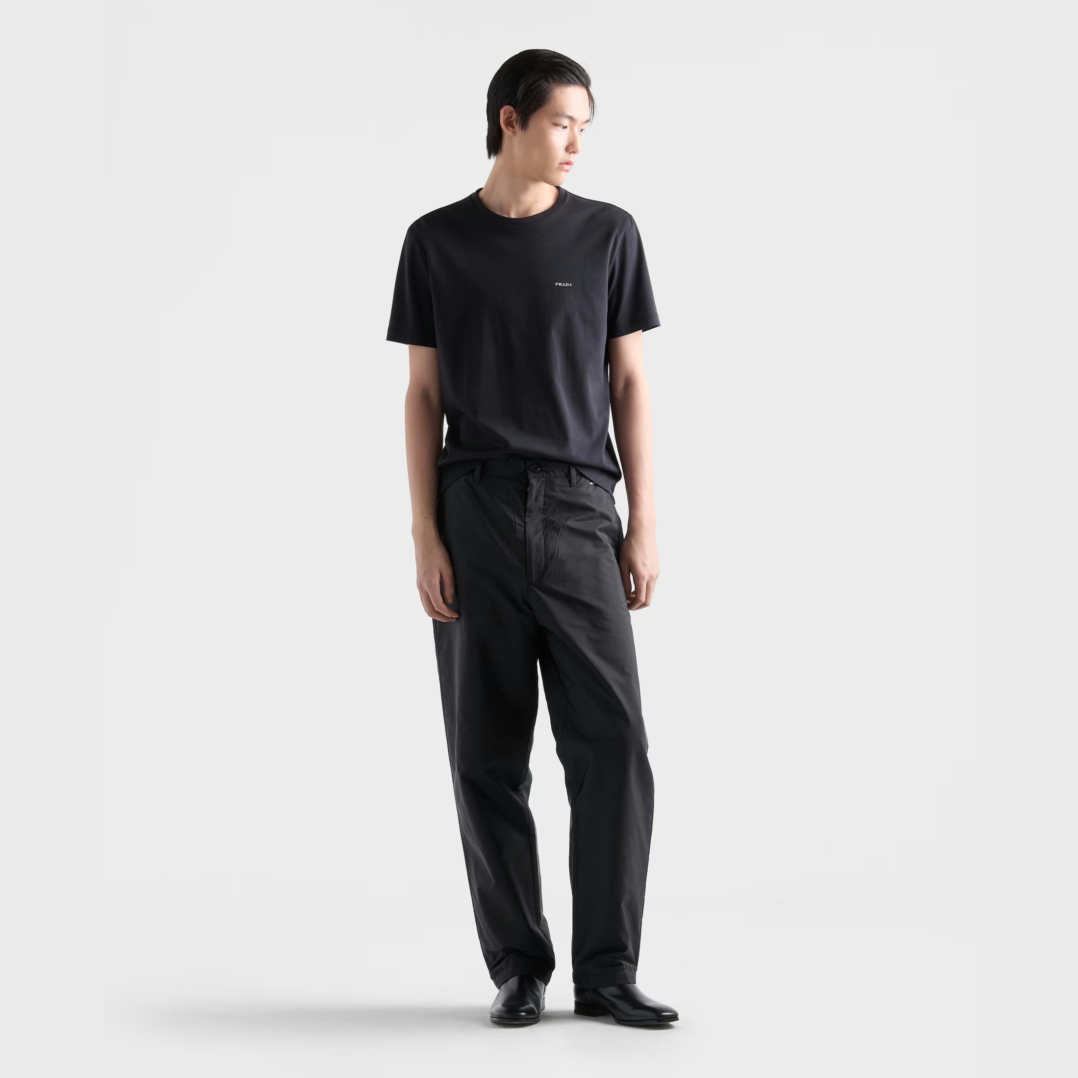 T-Shirt Prada - Coton - Noir