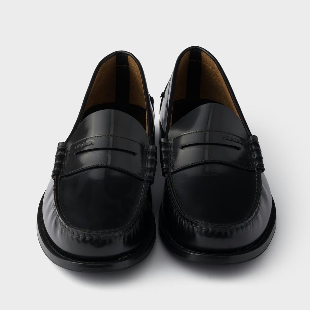 Mocassins Prada - Cuir Brossé