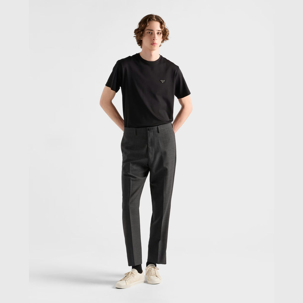 T-Shirt Prada - Coton - Noir