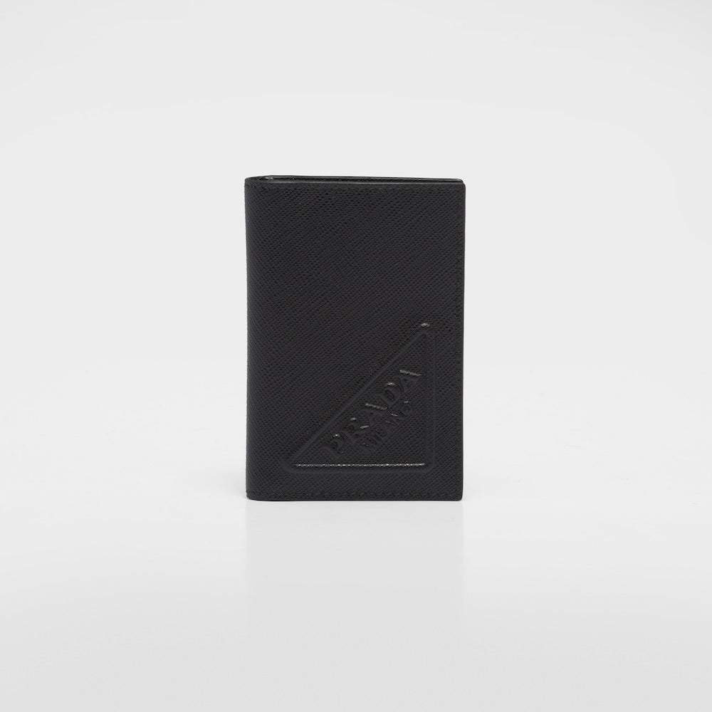 Porte-cartes Prada - Saffiano - Noir