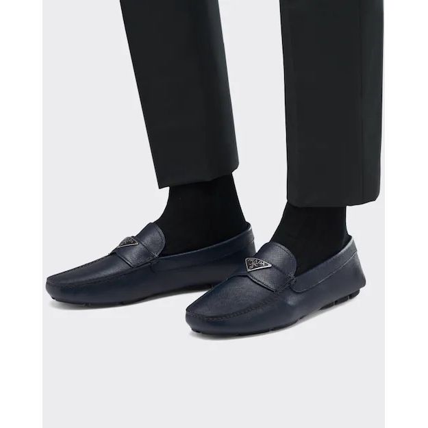 Mocassin Prada - Classic - Bleu Marine